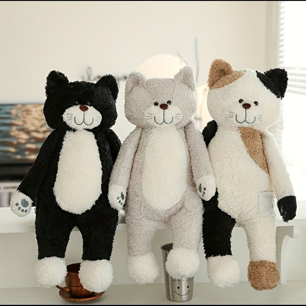 Cat Plush Toy - Color: White