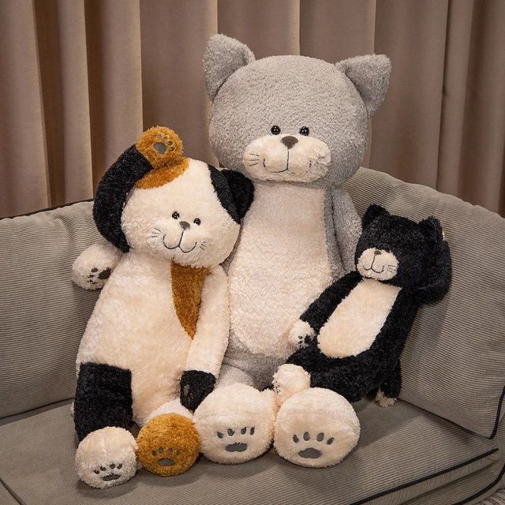 Cat Plush Toy - Color: White