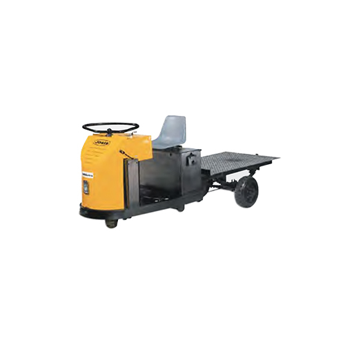 Strong Jumbo Electric 3 Wheel Seated Platform Truck
