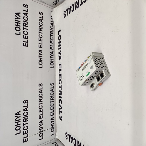 Wago 750-8202 Controller - Plastic Housing, 64x100x71 Mm, 32-bit Arm Cortex | Dual Ethernet, Canopen, Modbus Tcp, Codesys V2.3 Programmable, Web Server, Din-rail Mount