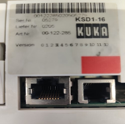 Kuka Ksd1-16 Servo Drive - Advanced Motion Control Technology, Designed For High Precision And Efficiency In Automation Applications