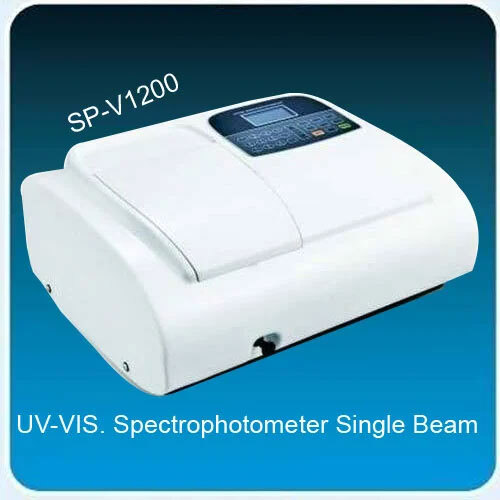 यूवी-वीआईएस सिंगल बीम स्पेक्ट्रोफोटोमीटर