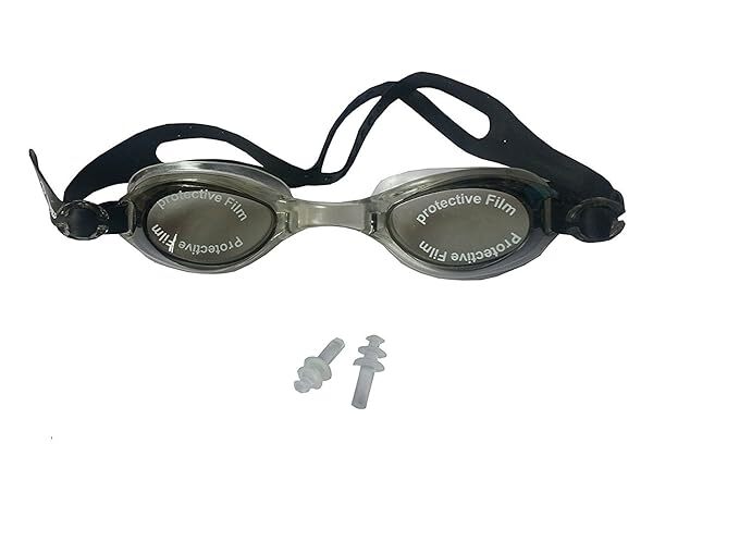 Lighter Housei? Professional Swimming Cum Diving Goggles - Slip-resistant + Waterproof + Uv Protect Shield + Anti-fog Swimwear For Water Sports-unisex (Free Size)