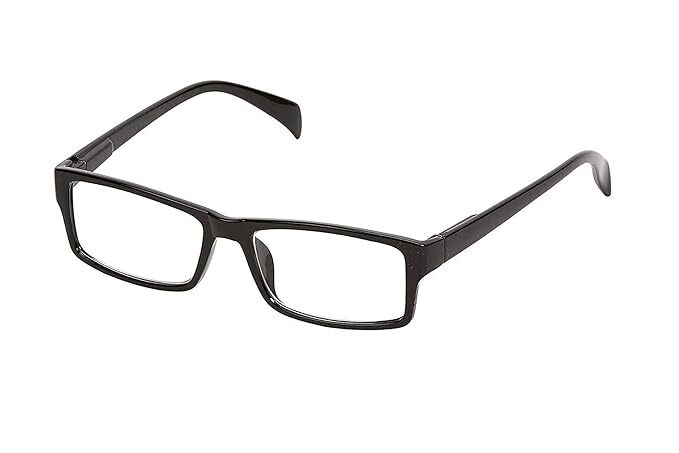 Asgtrade Blue Cut +.5 To 2.5 Power - Plastic , Anti-glare Eye Protection For Computers, Tablets, And Mobiles | Unisex, Black, Suitable For All Ages