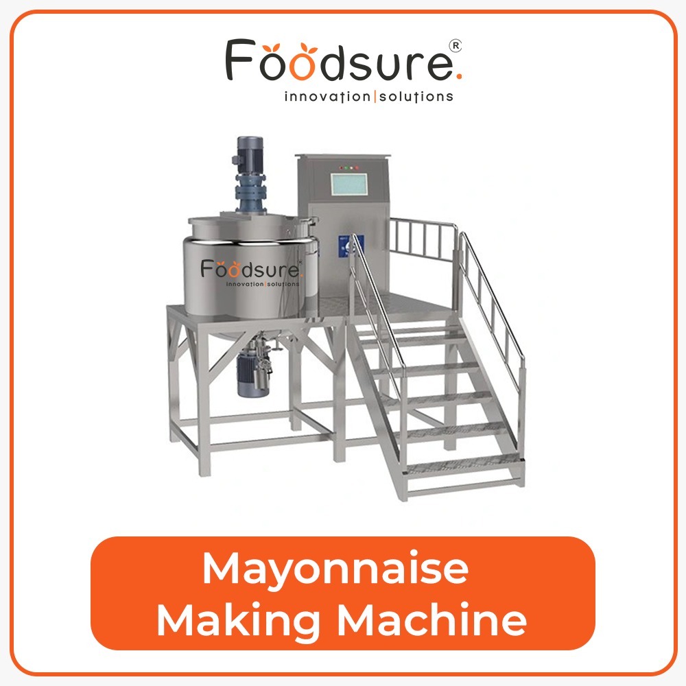 Mayonnaise Making Machine - Capacity: Upto 3000 Kg/hr
