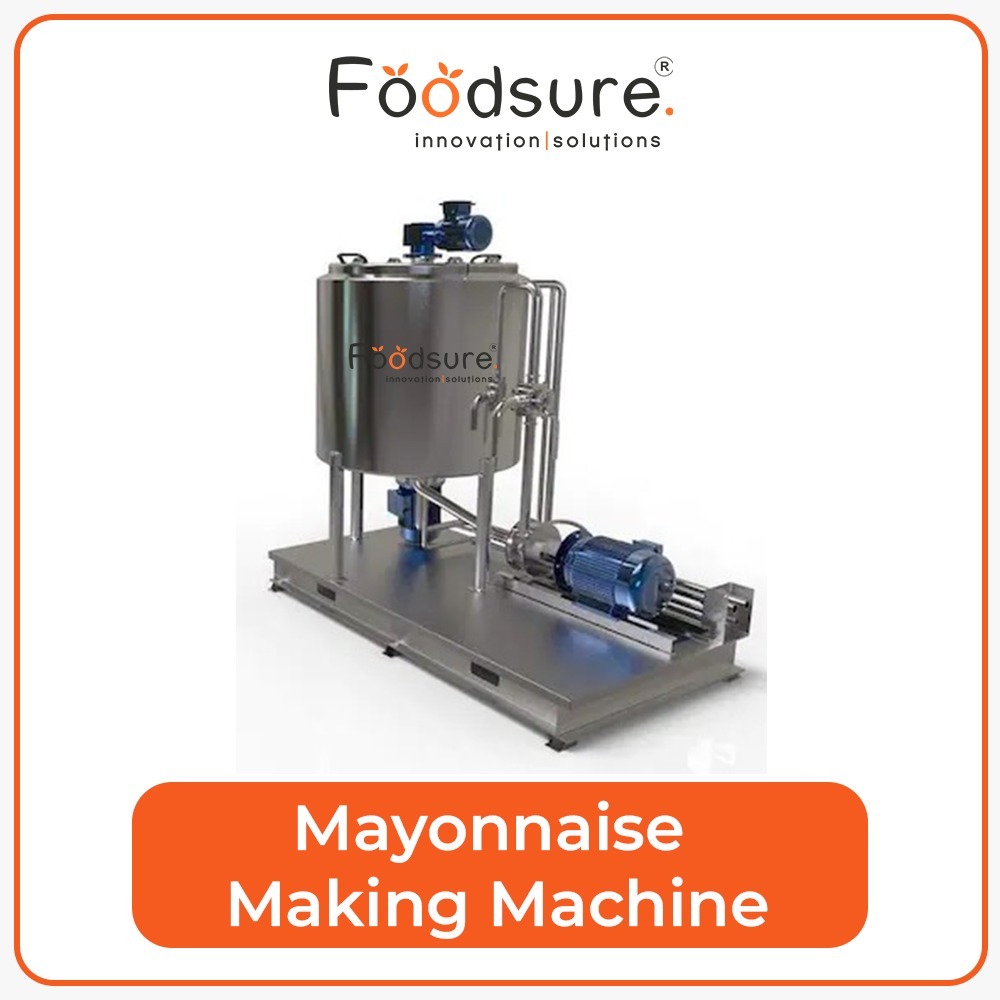 Mayonnaise Making Machine - Capacity: Upto 3000 Kg/hr
