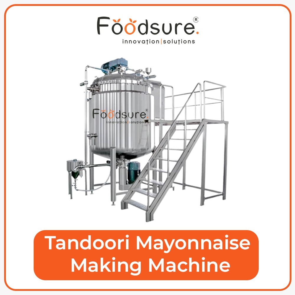 Mayonnaise Making Machine - Capacity: Upto 3000 Kg/hr