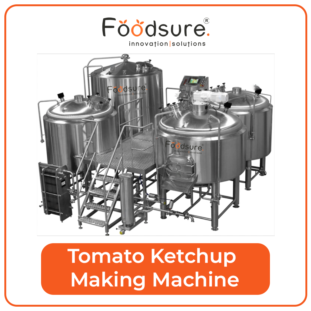 Tomato Ketchup Making Machine - Capacity: Upto 3000 Kg/hr