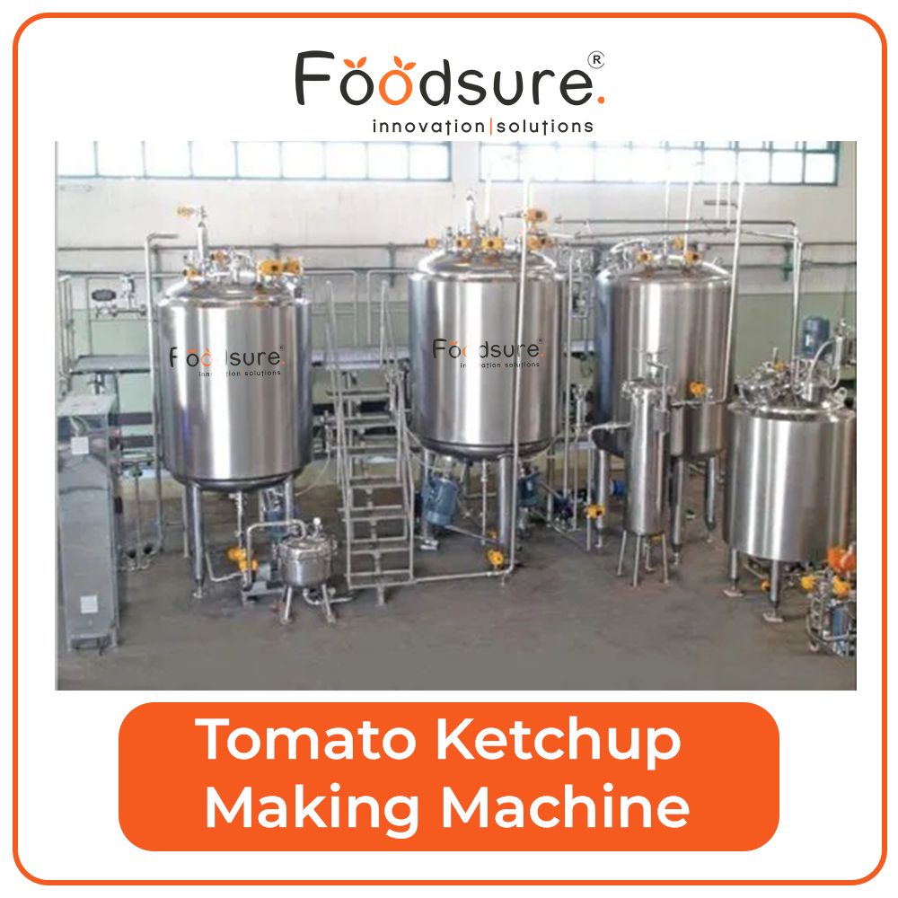 Tomato Ketchup Making Machine - Capacity: Upto 3000 Kg/hr