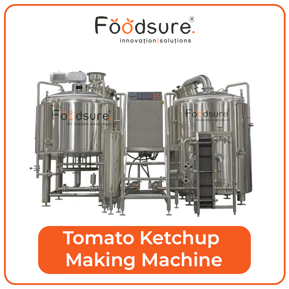 Tomato Ketchup Making Machine - Capacity: Upto 3000 Kg/hr