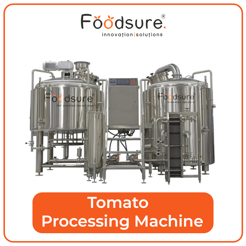 Tomato Processing Machine - Capacity: Upto 3000 Kg Kg/hr