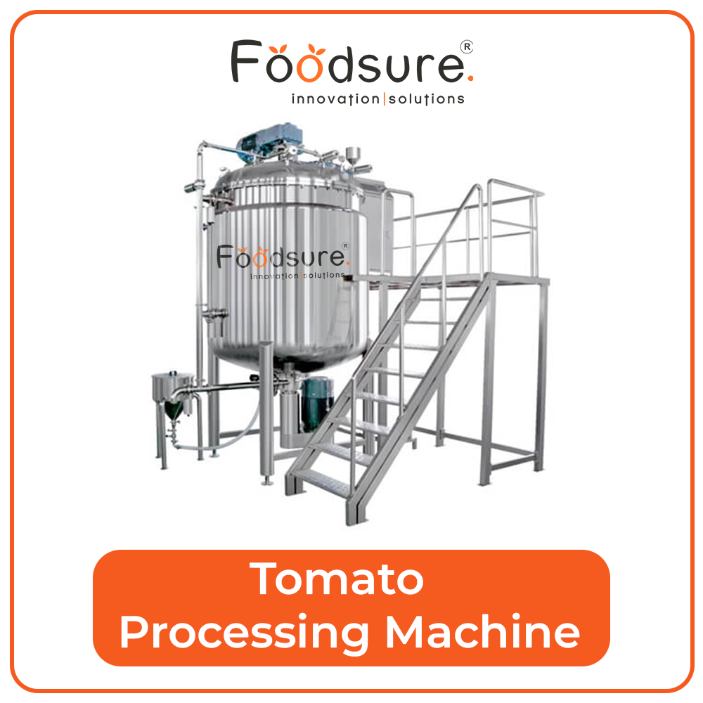 Tomato Processing Machine - Capacity: Upto 3000 Kg Kg/hr
