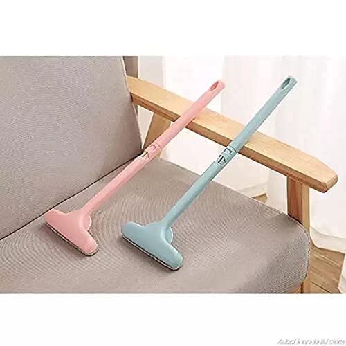 Heria Multifunctional Window Mesh Screen Cleaner, Window Screen Cleaning Wiper Long Handle Washing Equipment, Detachable Window Cleaner Tool (Multi-color (One Side)