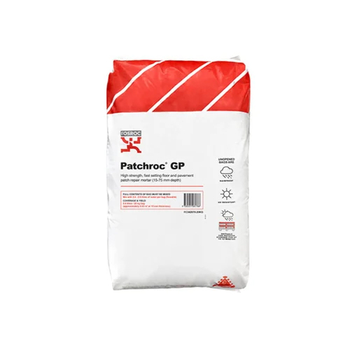 Fosroc Pathroc STD Chemical - Medium Fast Setting Concrete Patching Compound, High Quality Off White Coloured Powder, 99% Purity