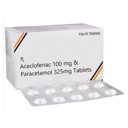 Aceclofenac And Paracetamol Tablets - High Quality Pain Relief , Customized Packaging for Adults 
