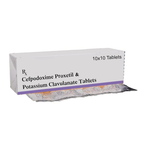 Cefpodoxime Proxetil And Potassium Clavulanate Tablets Grade: Medical