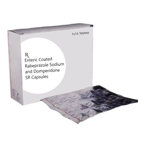 Enteric Coated Rabeprazole Sodium And Domperidone Sr Capsules - Suitable For Adults, General Medicines, Room Temperature Storage, Recommended Dosage As Suggested