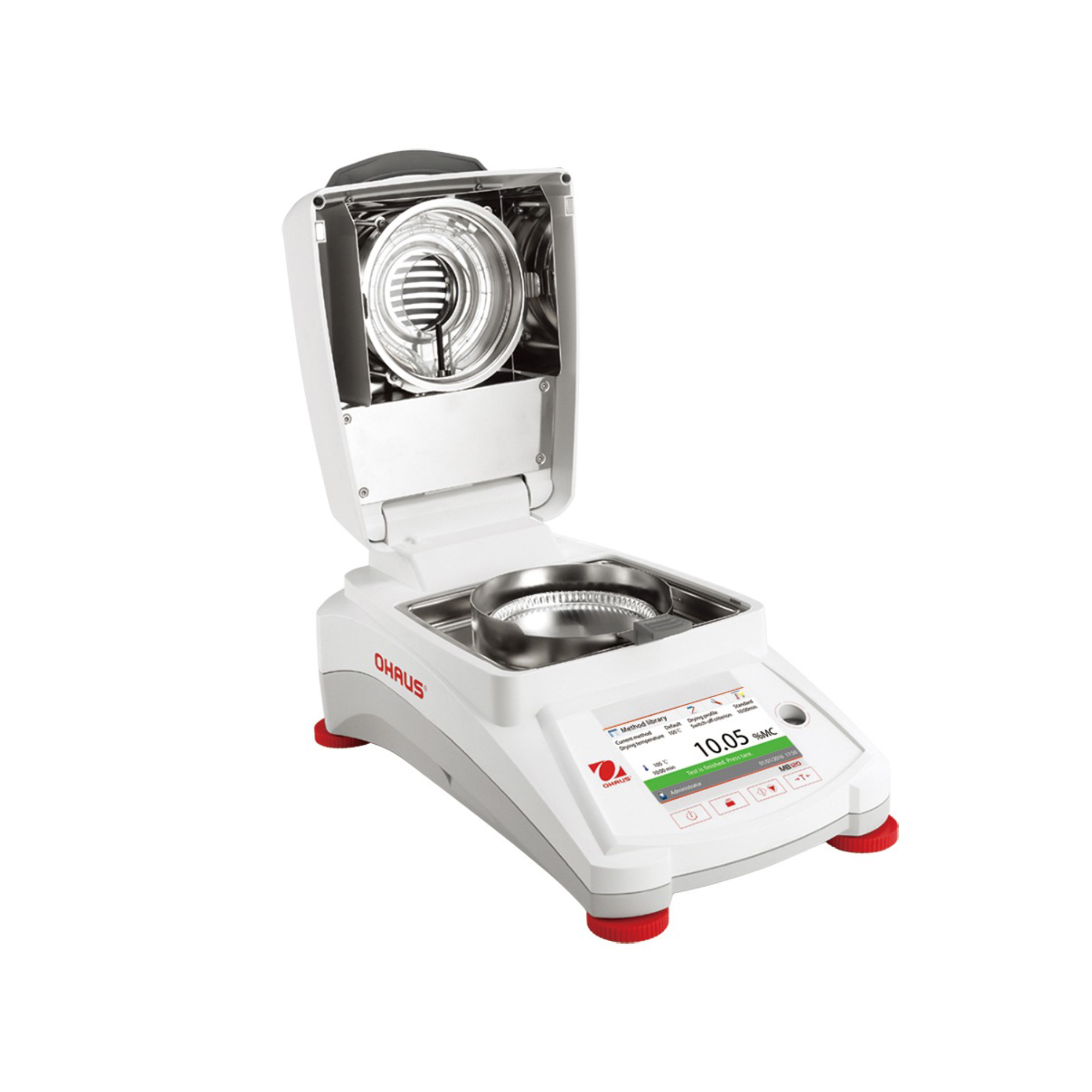 Mb120 Ohaus Moisture Analyzer - Color: White