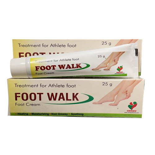Foot Walk Cream - High Purity Medical-Grade Formula | Effective Relief for Dry, Cracked Feet, Recommended for Adults, Moisturizing Hydration for Soft Skin