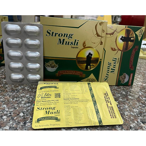 Strong Capsules Strong Musli Capsules Age Group: For Adults at Best Price in Sonipat ...