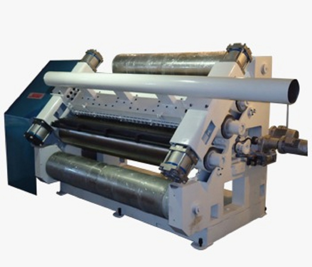 Boxmac High Speed Fingerless Corrugation Machine With Hydraulic Reel Stand
