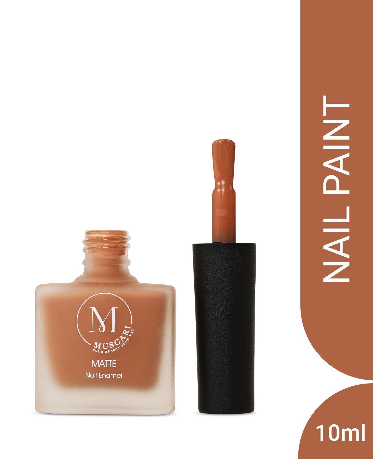 Matte Nail Paint Color Code: Purple