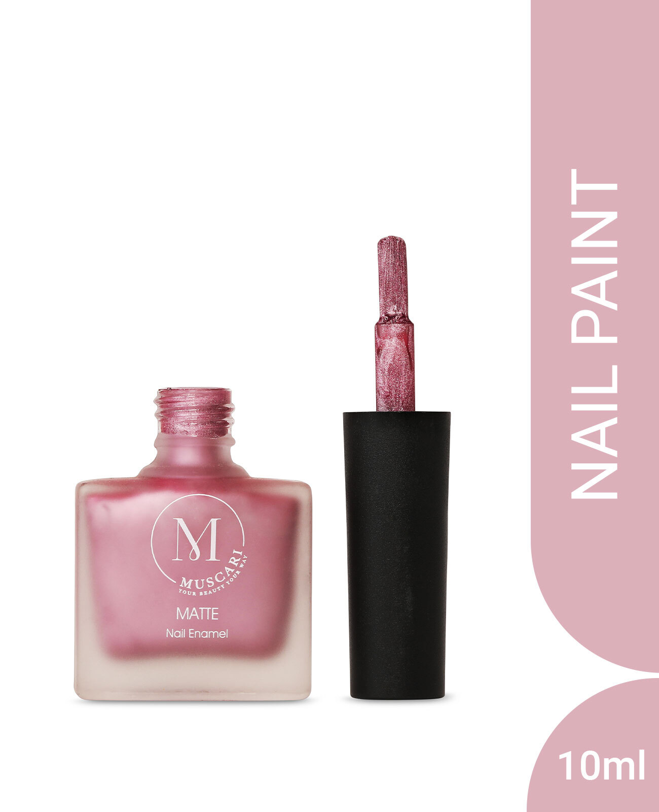 Matte Nail Paint Color Code: Purple