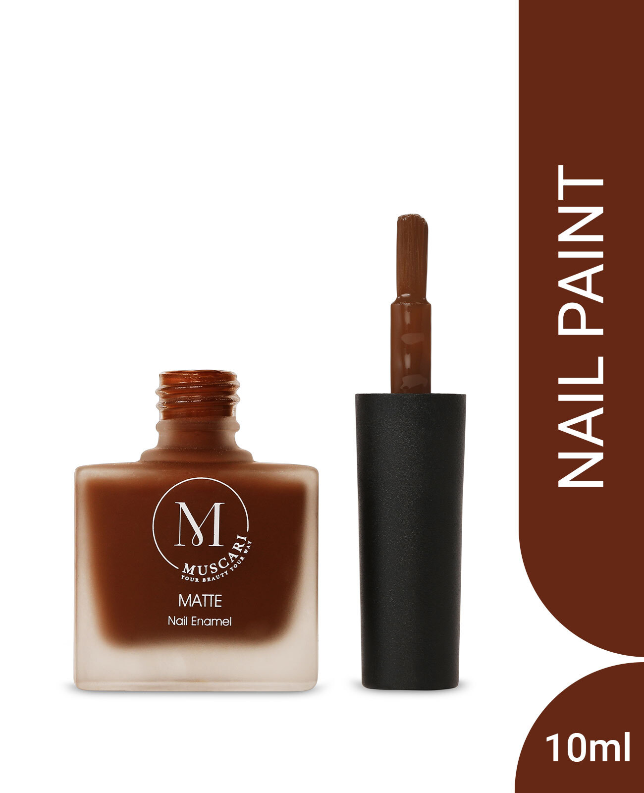 Matte Nail Paint Color Code: Purple