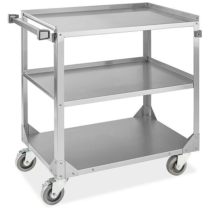 Esd Trolley - Rexin Material, 40 Kilograms Weight, Black Color | Esd Safe For Material Handling, 10e9 Surface Resistance, 1 Year Warranty, Ideal For Esd Safe Areas