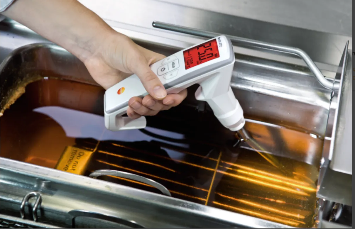 Silver Digital Cooking Oil Tester