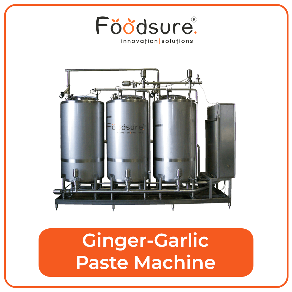 Ginger Garlic Paste  Machine - Capacity: Upto 2000 Kg/hr