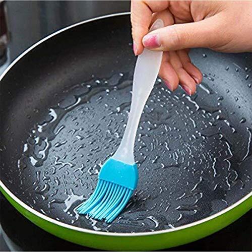 MAKS Bakeware Silicone Cooking Baking Oil Brush - 200 Grams, Multicolor | Ideal Tool for Paratha, Baking and Cooking with Versatile Use