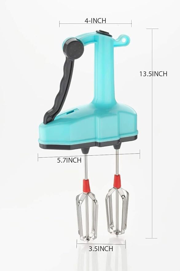 Seahaven Jumbo Power Free Hand Blender & Beater - Stainless Steel, 199 Grams | Multicolor, High Speed Operation For Egg & Cream, Milkshake, Soup, Lassi, Butter Milk
