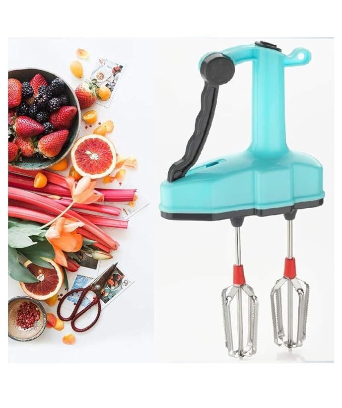 Seahaven Jumbo Power Free Hand Blender & Beater - Stainless Steel, 199 Grams | Multicolor, High Speed Operation For Egg & Cream, Milkshake, Soup, Lassi, Butter Milk