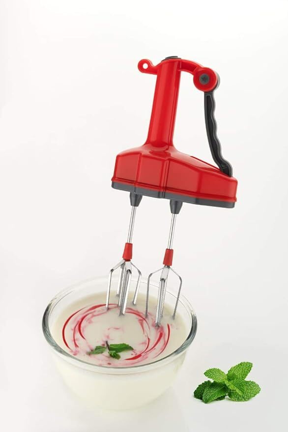 Seahaven Jumbo Power Free Hand Blender & Beater - Stainless Steel, 199 Grams | Multicolor, High Speed Operation For Egg & Cream, Milkshake, Soup, Lassi, Butter Milk
