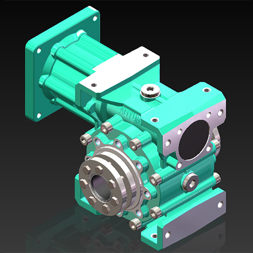 Cycm-2c Worm Gearbox - High Efficiency Steel Gearbox | Durable Worm Gear Design For Industrial Applications