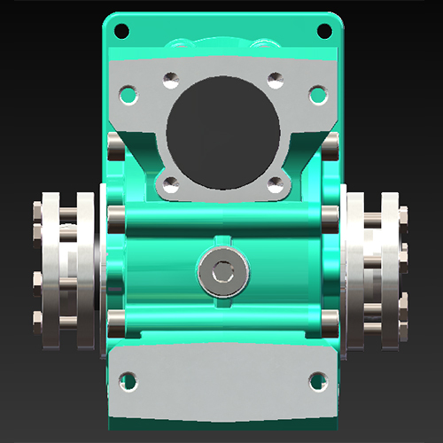 Cycm-2c Worm Gearbox - High Efficiency Steel Gearbox | Durable Worm Gear Design For Industrial Applications