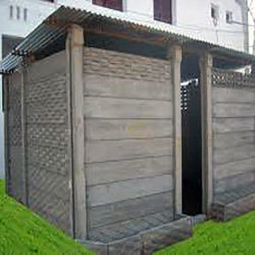 Security Room - Concrete Modular Boundary Wall, Custom Size Options, Smooth Surface Finish, Ideal for Office and Industrial Use