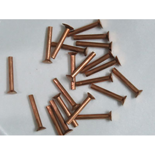 Copper Rivet - Polished Copper, Available in Various Sizes | Industrial Grade Quality, Durable and Corrosion-Resistant