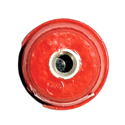 Conical Insulator - Dmc Material, 5 Mm Thickness, 2.4 Inch Diameter, Red Color | Industrial Application, Rated Voltage 220-440 Volt, Warranty Included