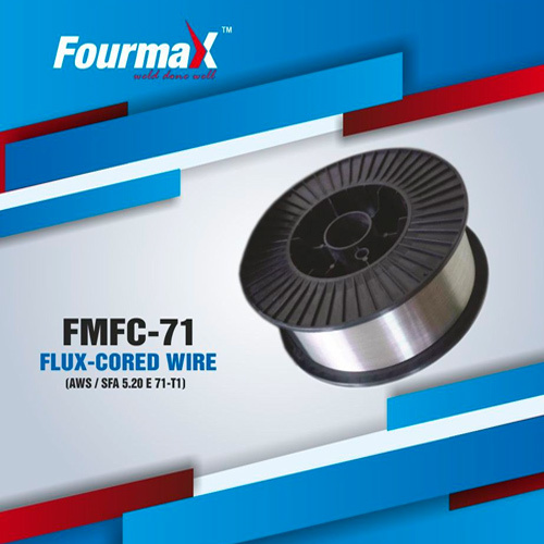 FMFC-71 Flux-Cored Wire - Silver, Different Sizes Available | Industrial Application, Melting Point & Operating Temperature as per Industry Norms