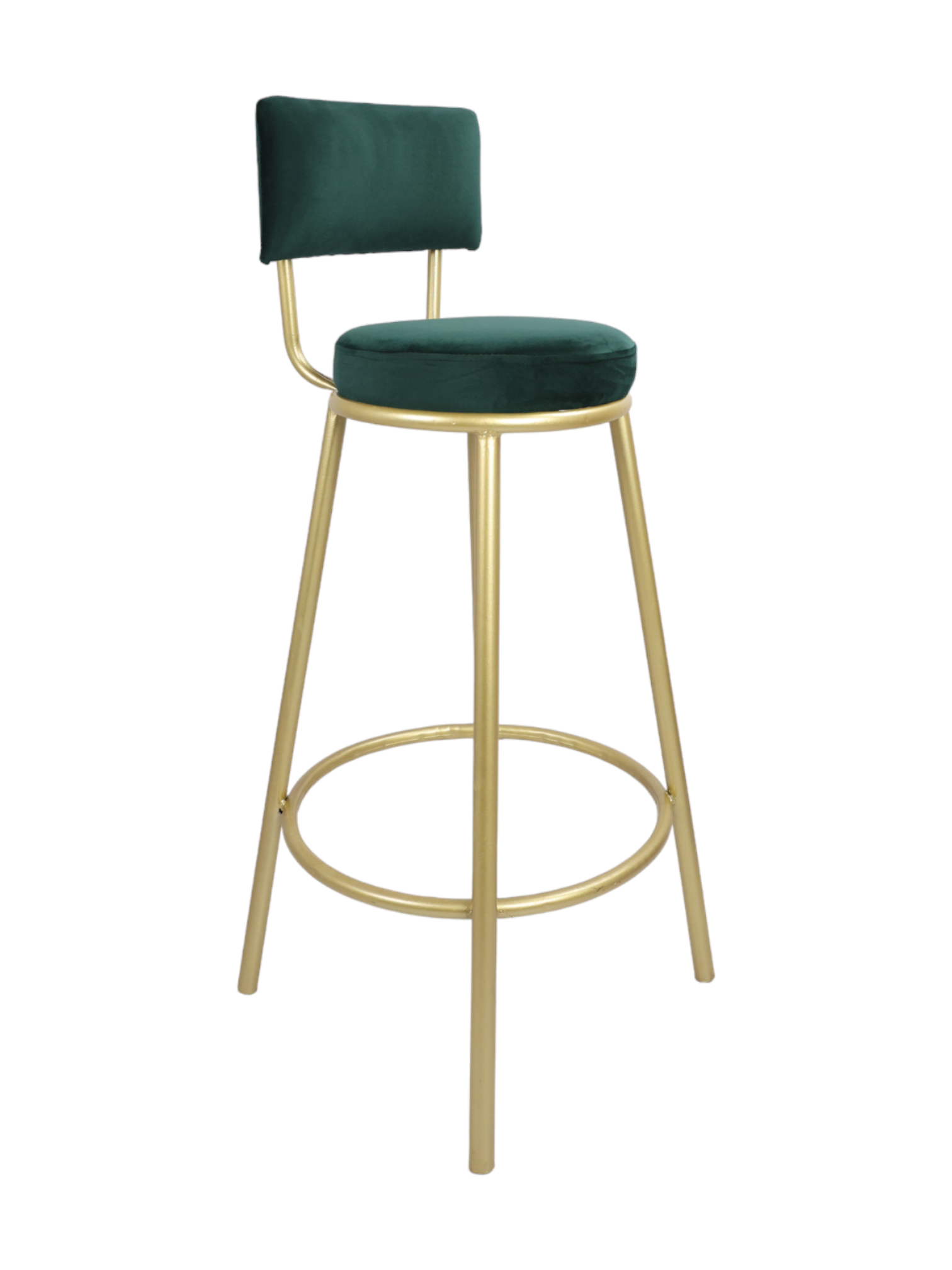 Adhunika Bar Stool With Golden Legs