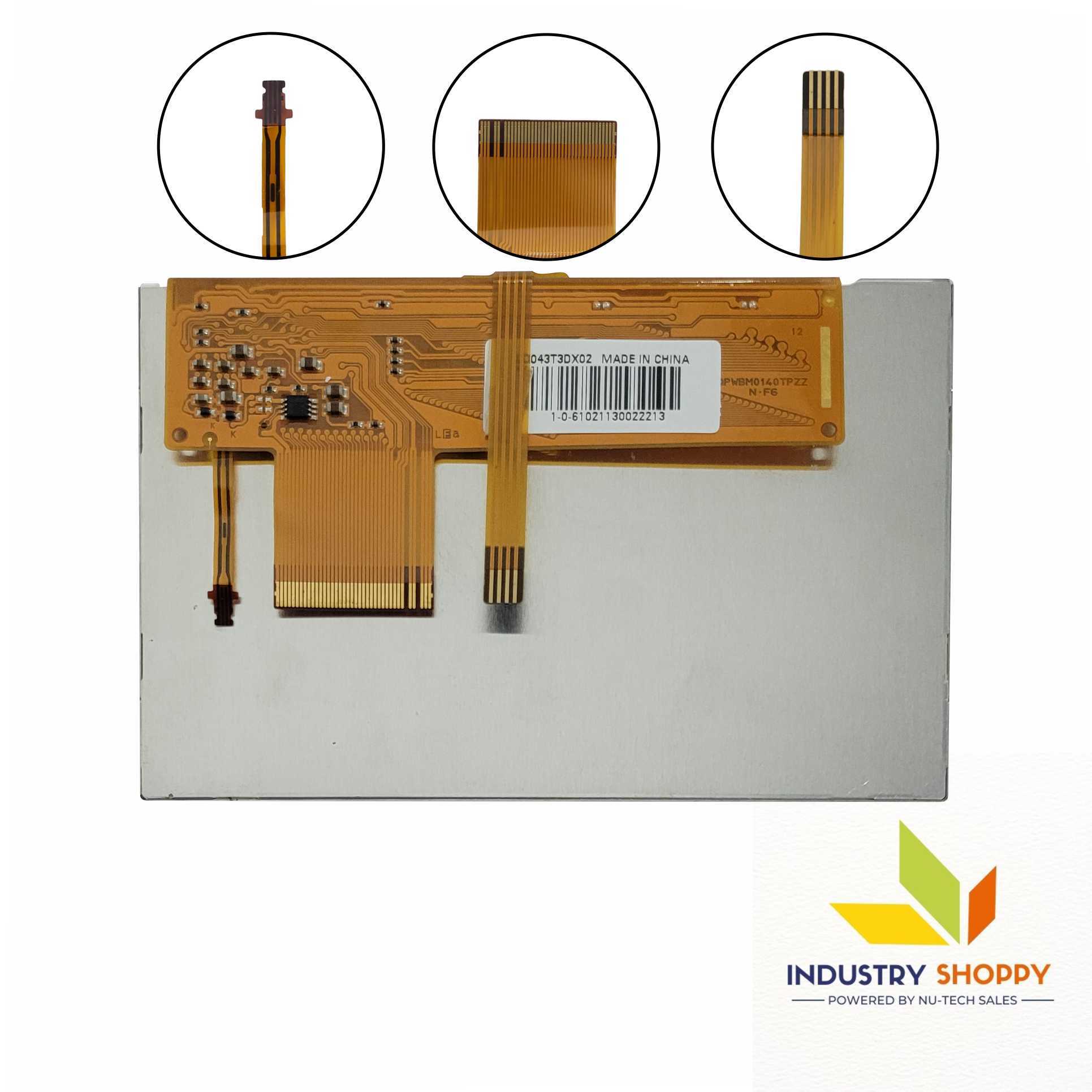 Sharp Lq043t3dx02 Lcd Module With Touch Screen - Application: Industrial