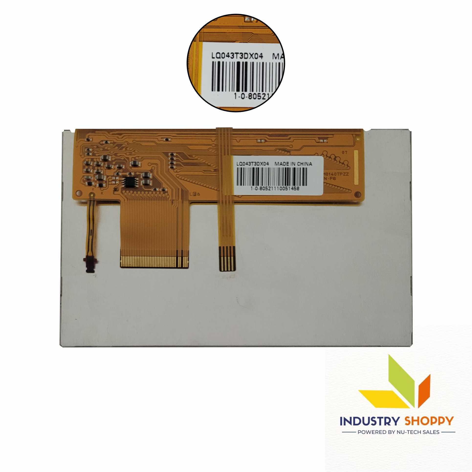 Sharp Lq043t3dx04 Lcd Module With Touch Screen
