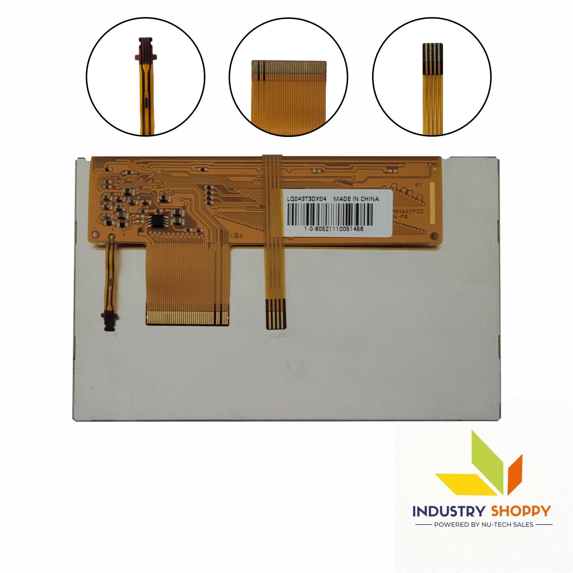 Sharp Lq043t3dx04 Lcd Module With Touch Screen