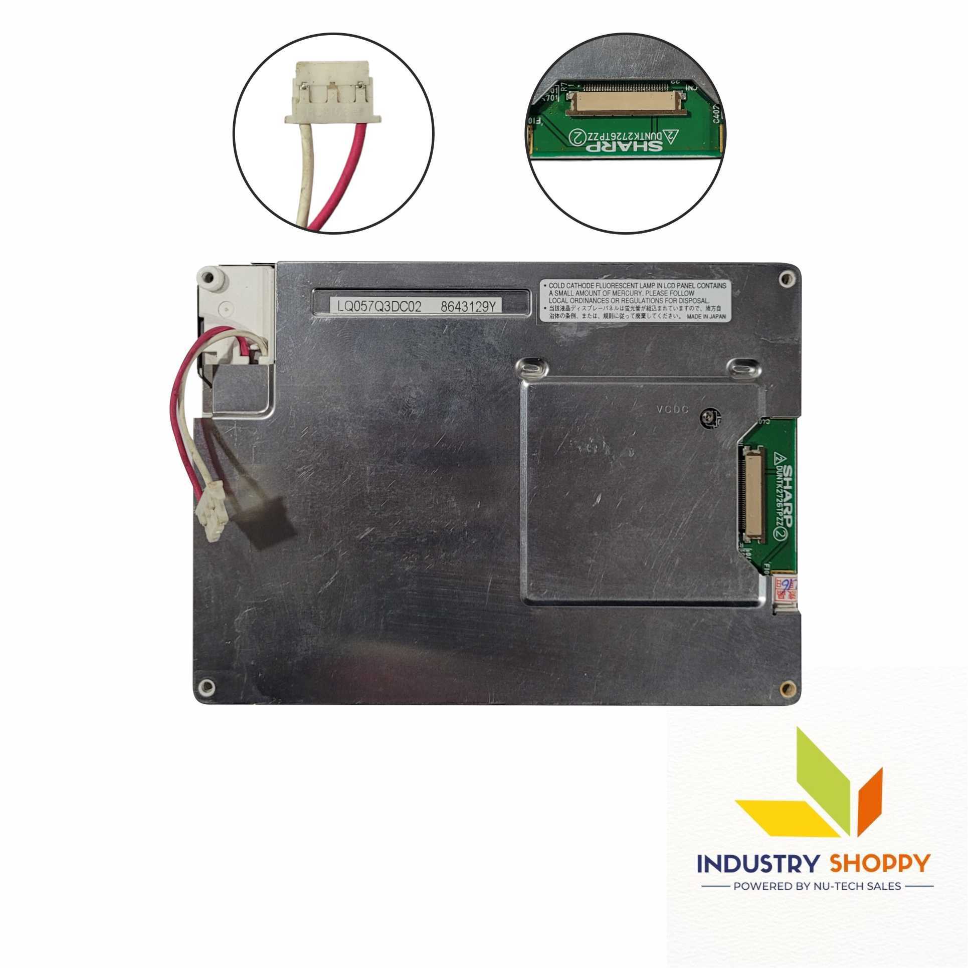 Sharp Lq057q3dc02 Lcd Module - Application: Industrial Application