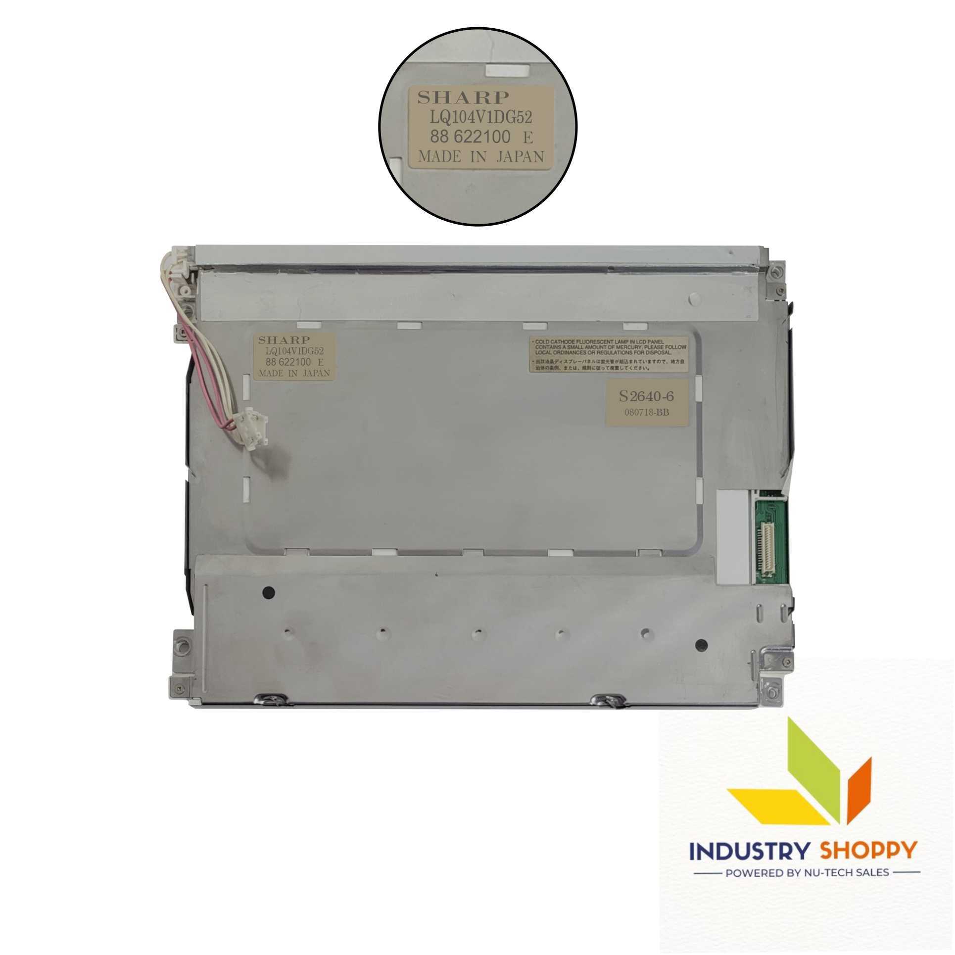 Lq104v1dg52 Lcd Display Application: Industrial