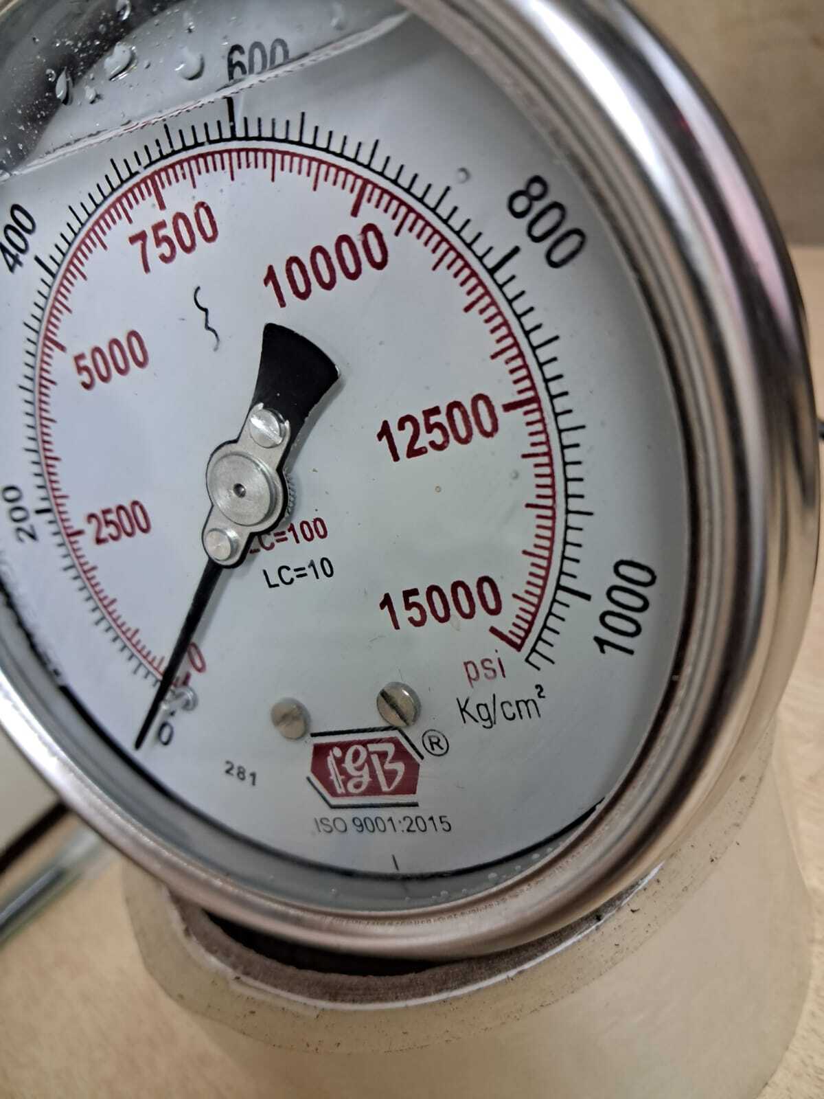 Complete Ss Glycerin Filled Gauge