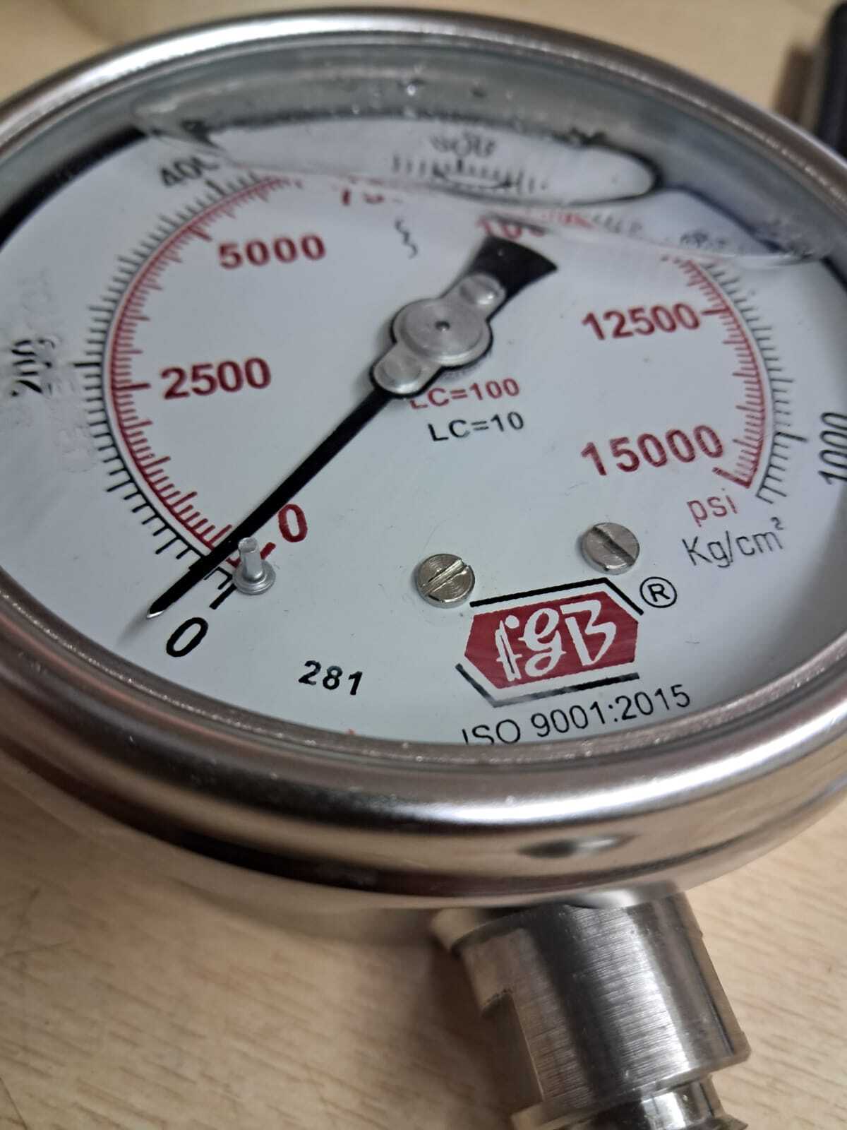 Complete Ss Glycerin Filled Gauge