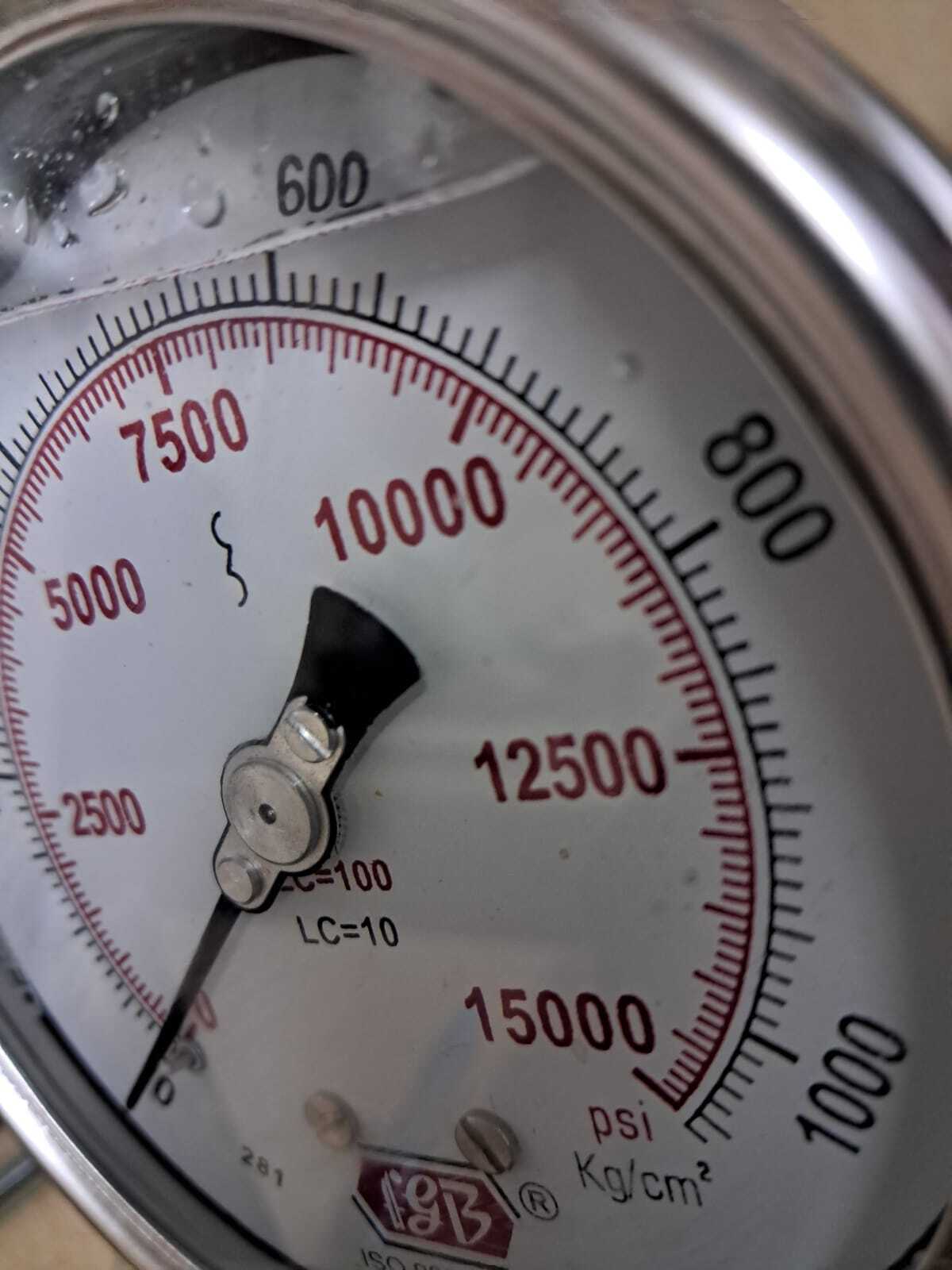 Complete Ss Glycerin Filled Gauge